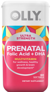 OLLY Ultra Strength Prenatal Multivitamin Softgels